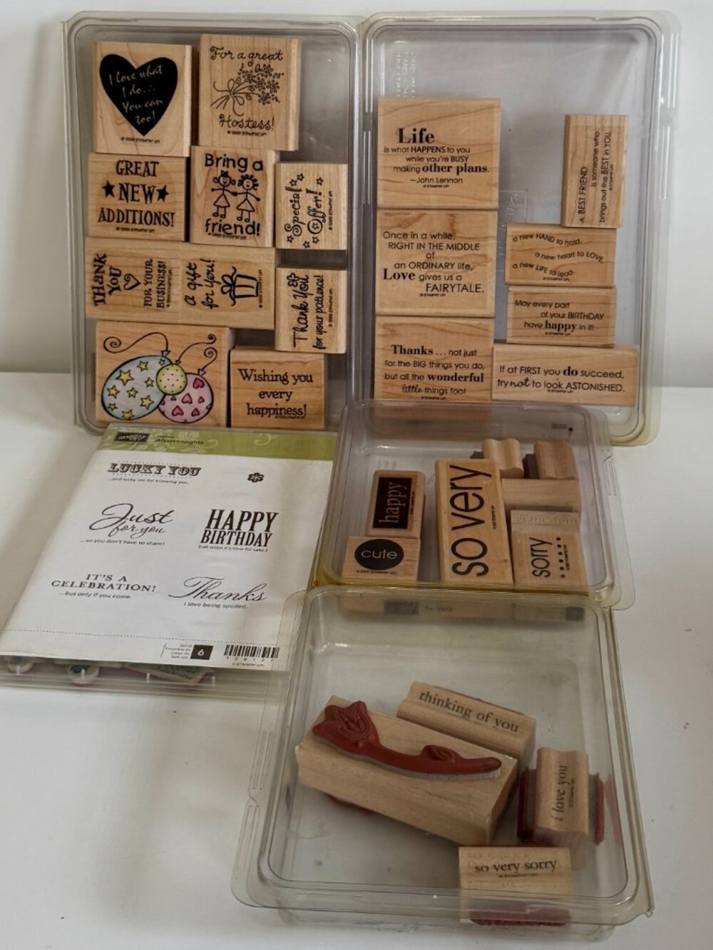 Stampin' Up Bundle of 5 - Thoughtful Quotes